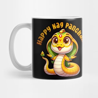 Cute Naga Panchami Cobra Mug